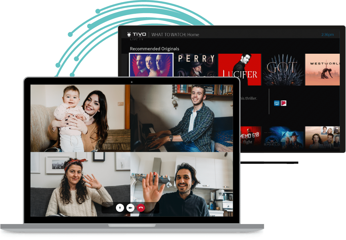 Kit de bienvenida TiVo IP Blue Stream Fiber