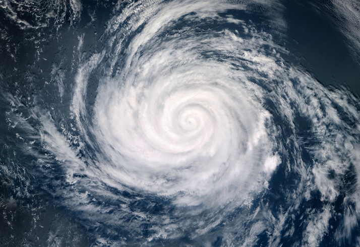 Super Typhoon, tropical storm, cyclone, hurricane, tornado, over ocean\. Weather background\. Typhoon,  storm, windstorm, superstorm, gale moves to the ground\.  Elements of this image furnished by NASA\.